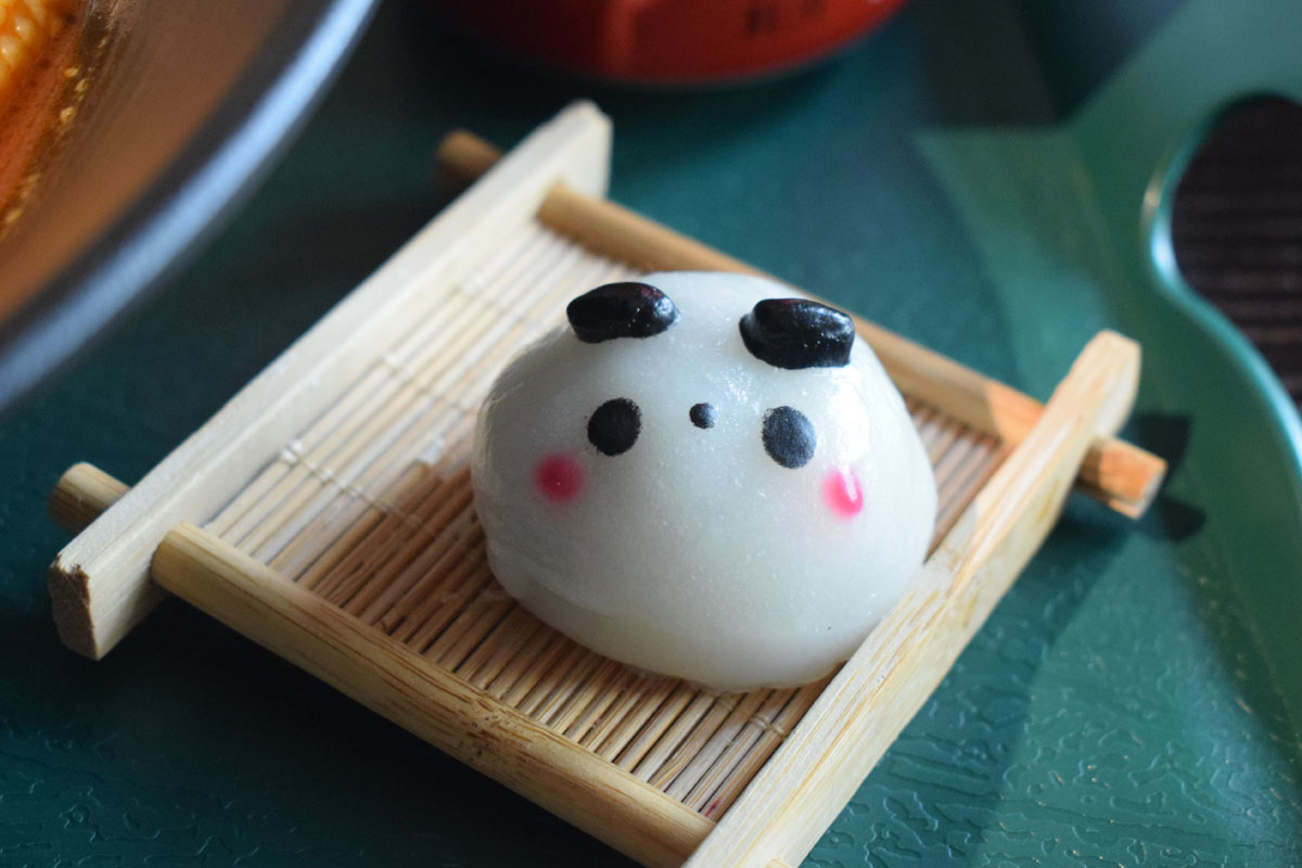 お団子「パンダノーミーチ」