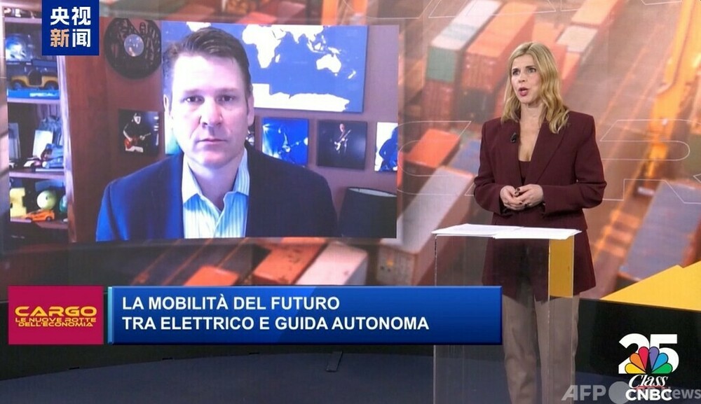 イタリアのテレビ番組 新エネ車とスマートモビリティの中国モデルを評価　写真1枚　国際ニュース：AFPBB News