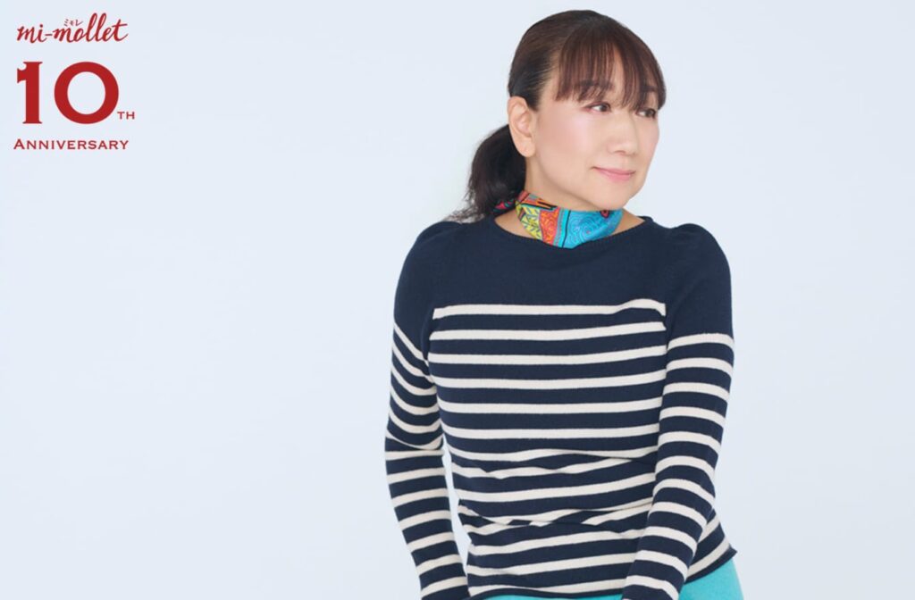 67歳・藤原美智子さんをお手本に。「ピークを過ぎたと思った50代」１ミリ１センチとコツコツ続けた結果 | mi-mollet 10周年インタビュー　嵐と、凪と 人生後半の歩き方 | mi-mollet（ミモレ）