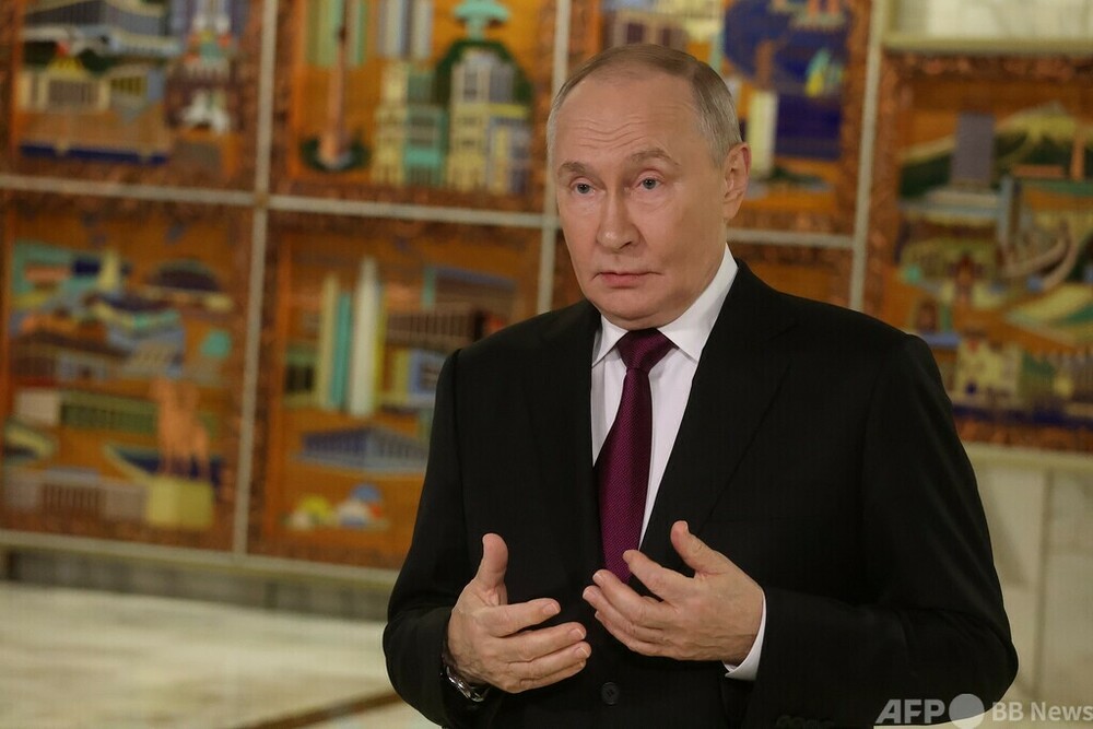 プーチン氏 外国人記者をクラスノアルメイスクとクピャンスクに招待　写真1枚　国際ニュース：AFPBB News