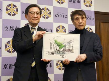 京都市に安藤忠雄さんの図書施設 子ども向け「学びの場」に | | 全国のニュース