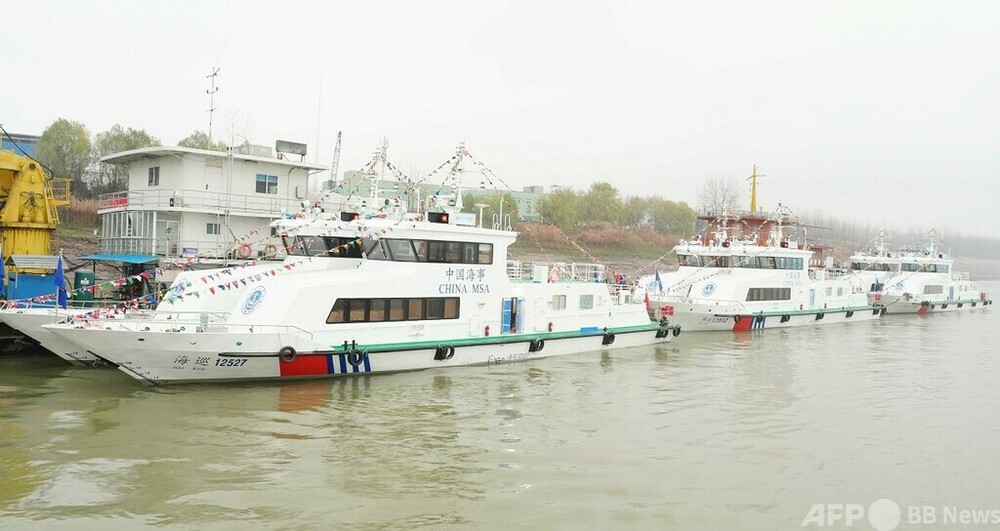 中国初の電動化改造公務船 長江本流で運用開始 写真1枚 国際ニュース:AFPBB News 中国初の電動化改造公務船 長江本流で運用開始 写真1枚 国際ニュース:AFPBB News