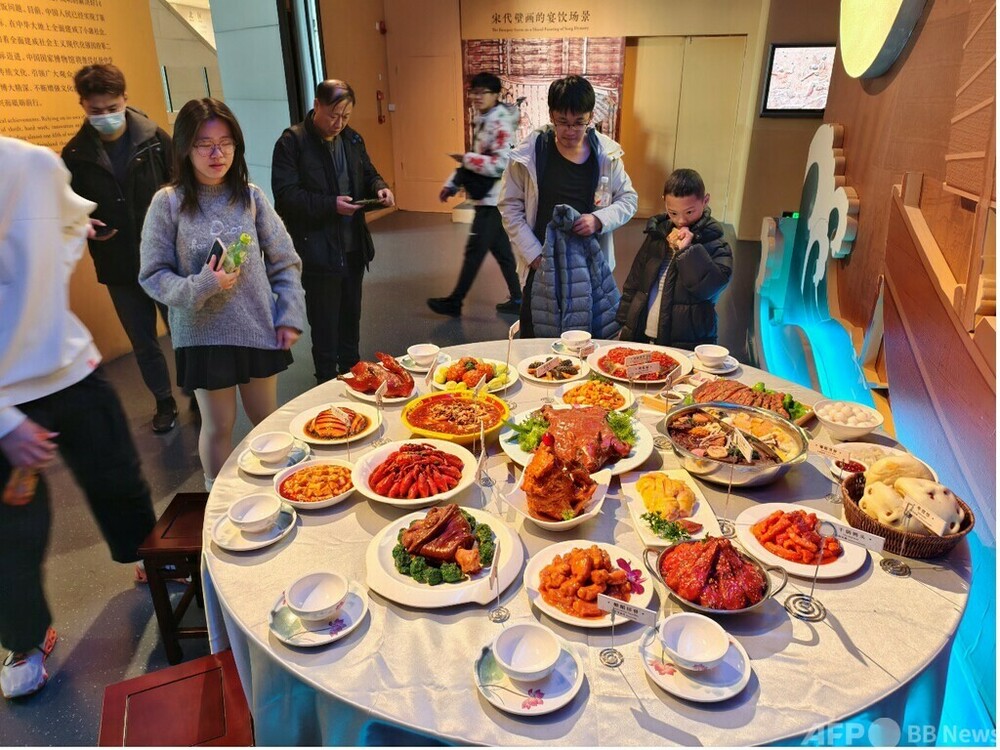 博物館で「食べる体験」が人気に　中国で広がる干飯文化　写真1枚　国際ニュース：AFPBB News