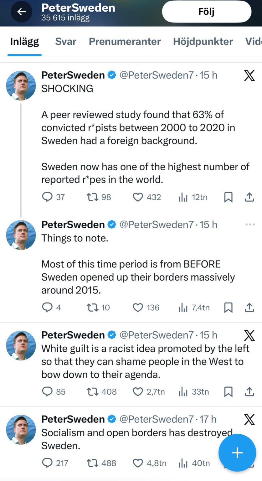 この人が本当にスウェーデン人かどうか知っている人はいますか?