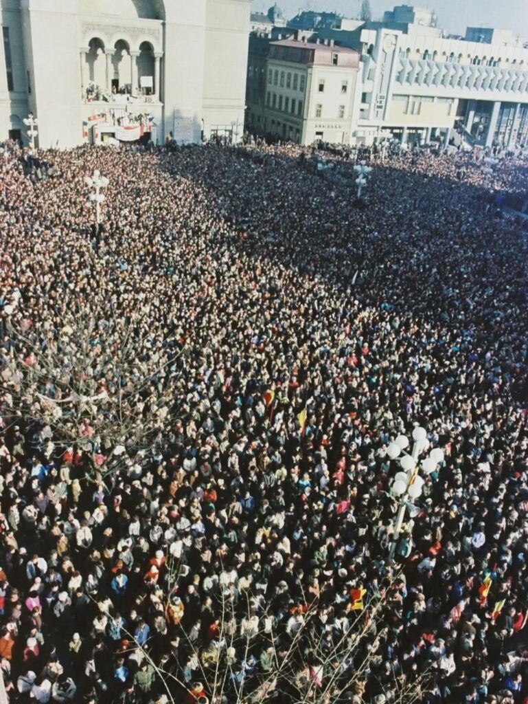 1989 年のこの日、ティミショアラは共産主義のない最初のルーマニアの都市となりました。