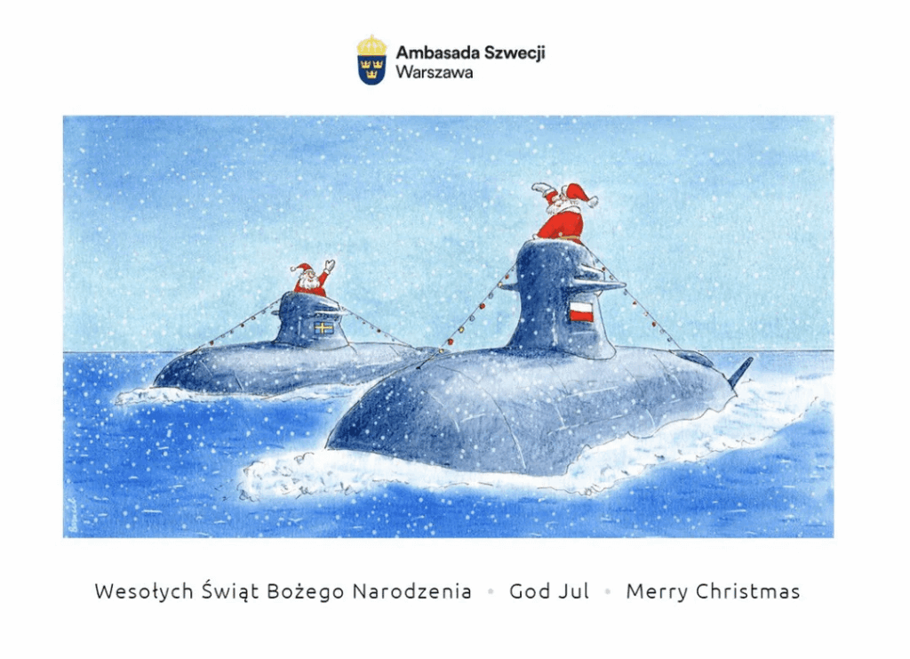 そうすると暖かくてふわっとします。神様ジュールとメリークリスマスのスウェーデンの友達。