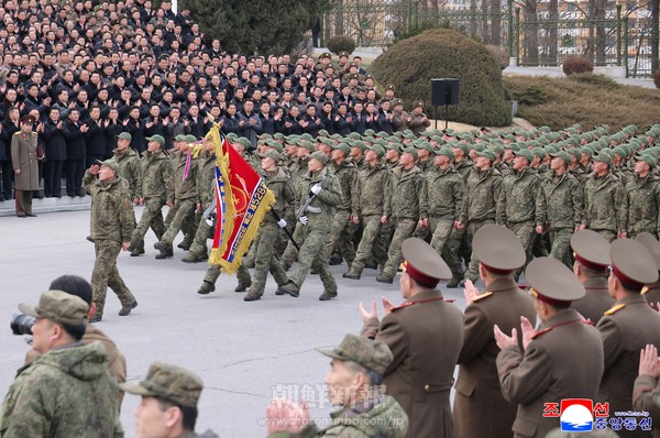 朝鮮人民軍工兵連隊が帰国／ロシア・クルスク州で任務遂行 | 朝鮮新報