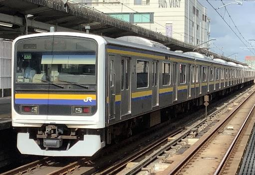 上総一ノ宮駅 209系 運転体験イベント