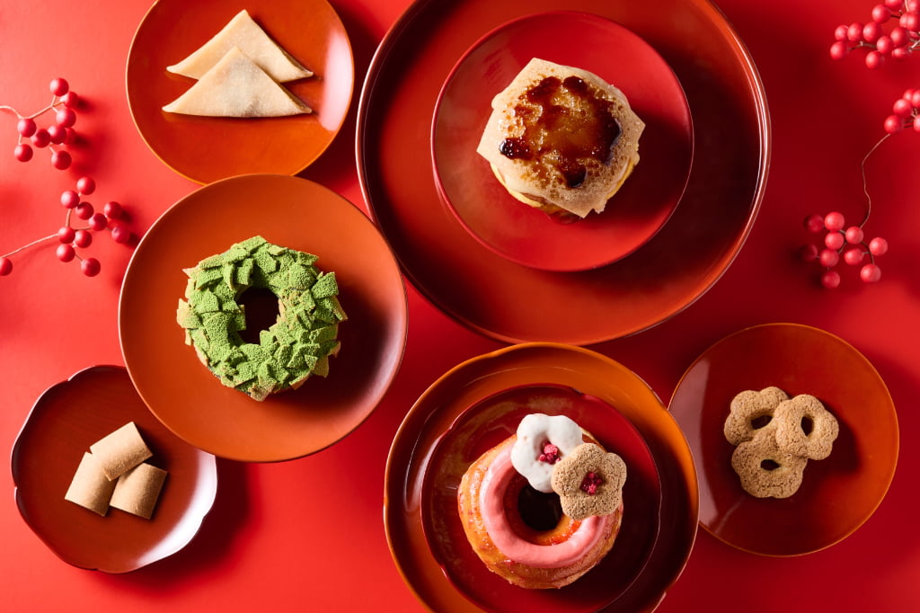 【京都】華やかなビジュアルにときめく♡ 「koe donuts kyoto」と「井筒八ッ橋本舗」のコラボドーナツが発売