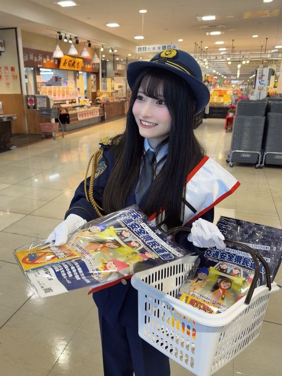 #ババババンビ 小鳥遊るい 三重県警鳥羽警察署「一日警察署長」