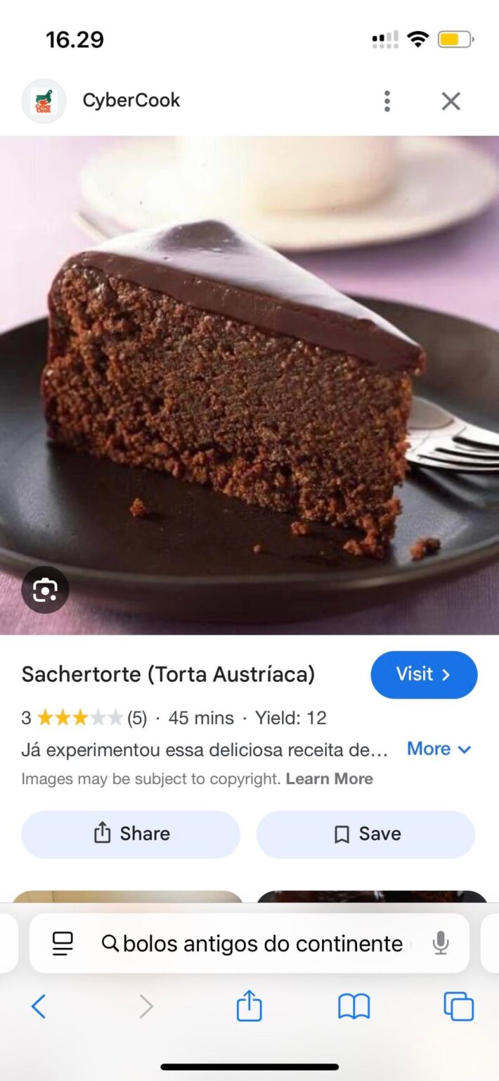 コンチネンテのチョコレートケーキは一体どこにあるんだ？？