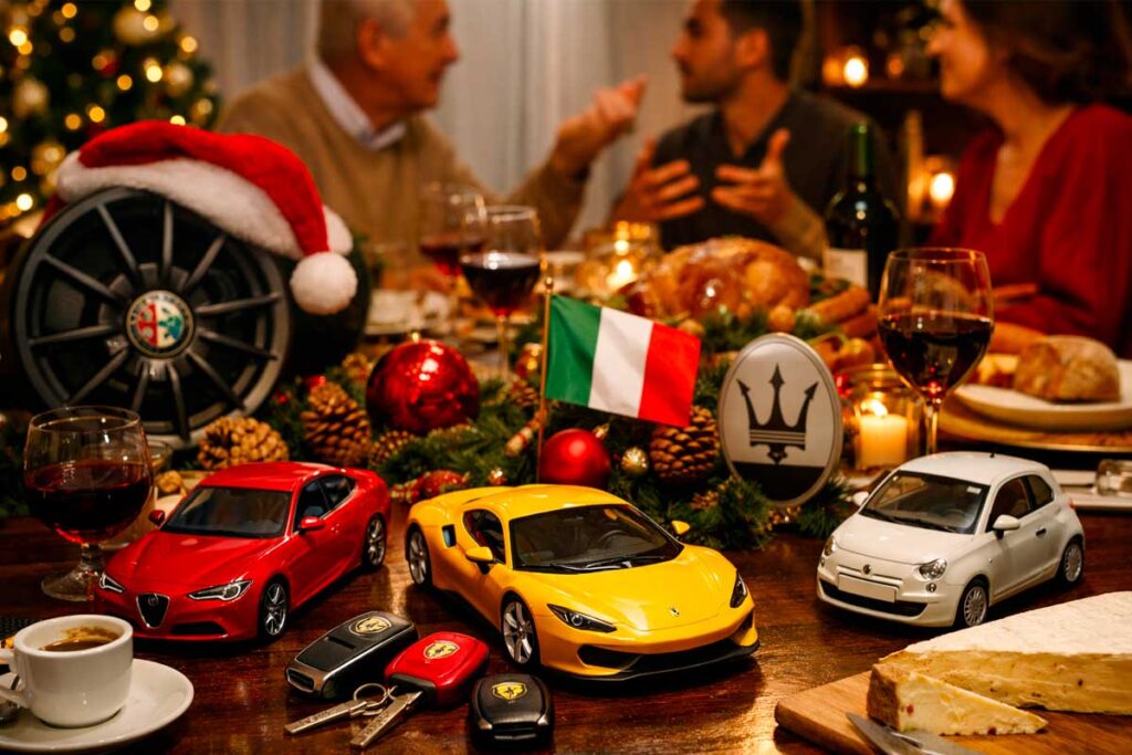 🎄クリスマスディナー：家族とイタリア車を守るためのサバイバルガイド - ItalPassion