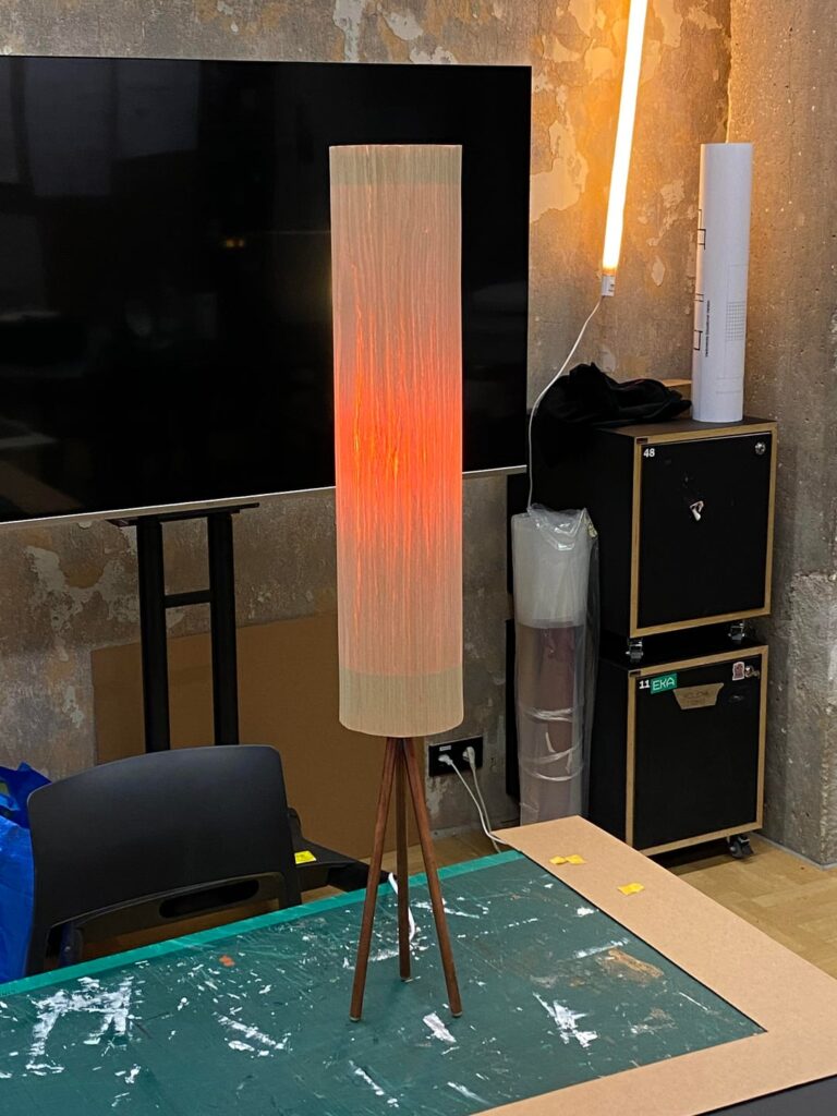 ランプを作りました