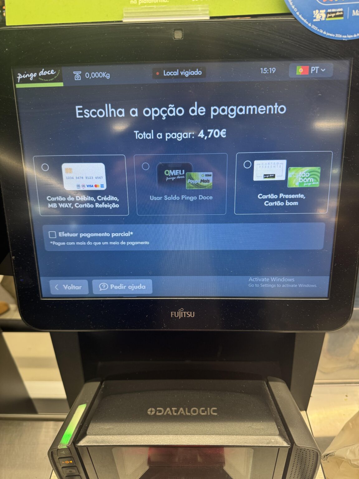 Pingo Doce には Windows ライセンスをアクティベートするお金がありませんか?