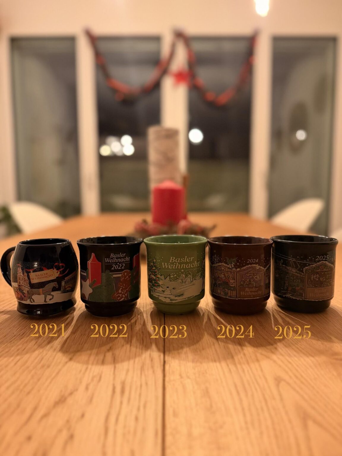 クリスマスマーケットマグカップ＋お手伝いとしての私のスイス生活！
