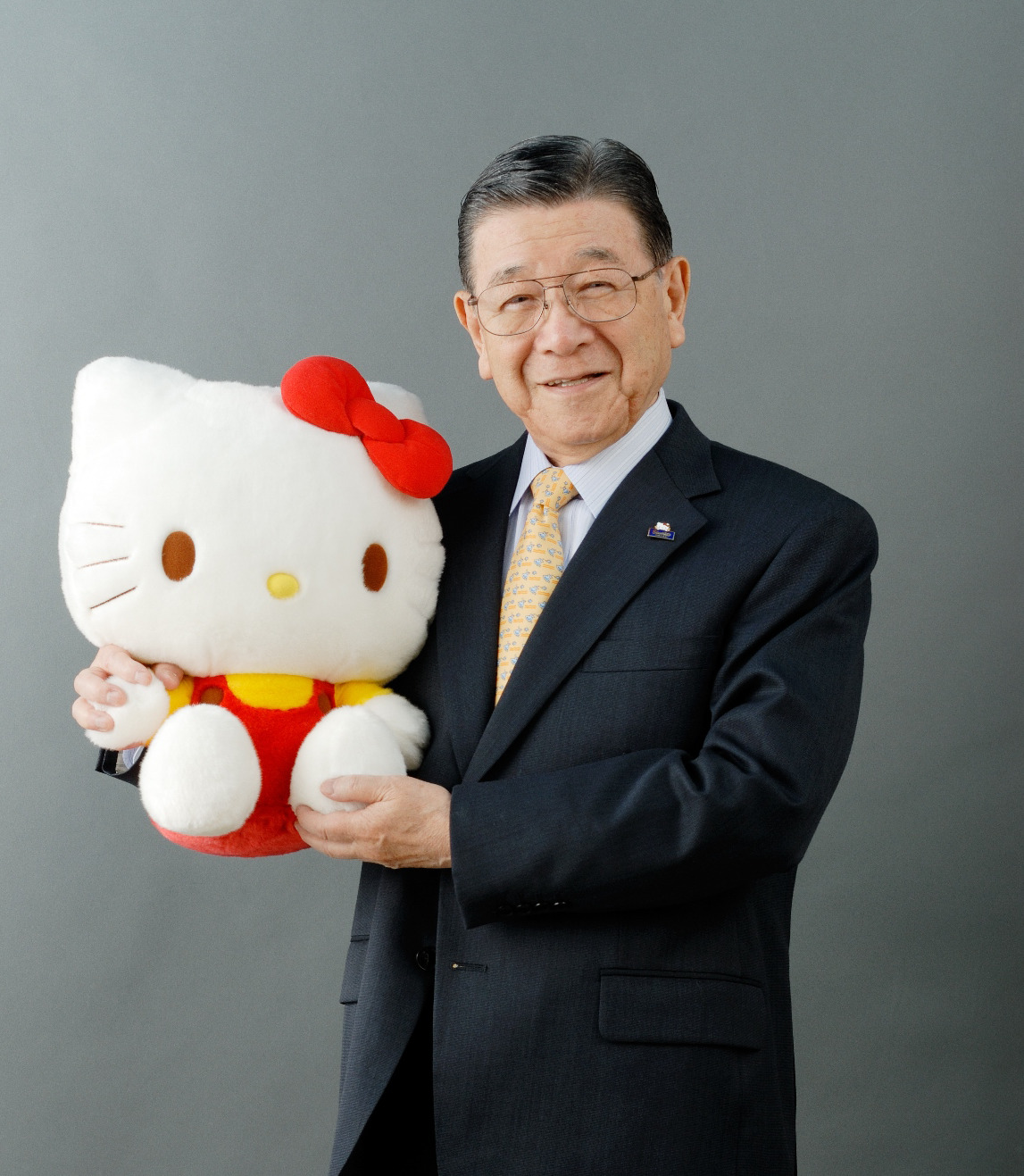辻󠄀信太郎氏とハローキティ