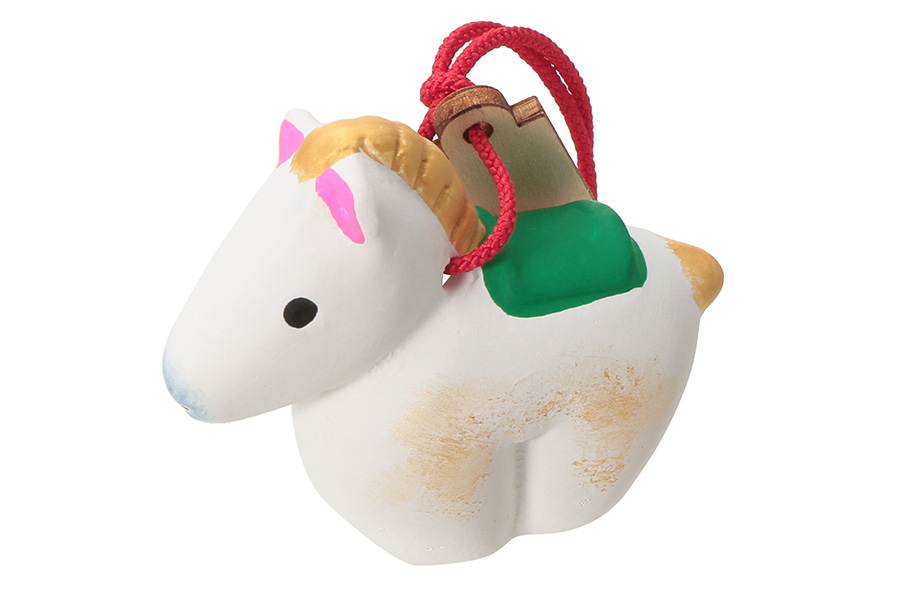 京都の「スターバックス」3店舗限定でゲットできる「縁起物チャーム丙午歳干支土鈴（ひのえうまどしえとどれい）」（2700円）