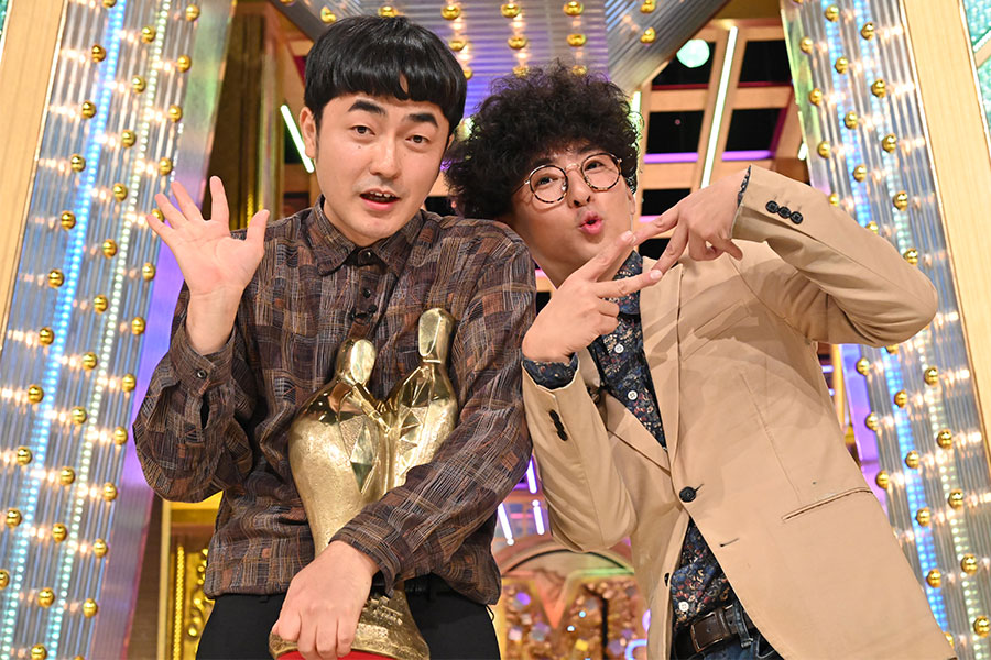 お笑いコンビ・たくろう（左から赤木裕、きむらバンド）（C）M-1グランプリ事務局