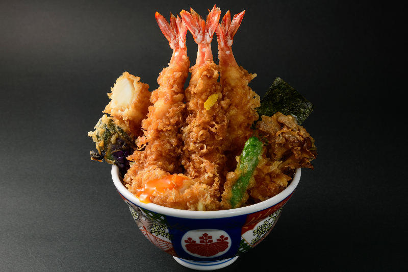 海老好き必見！限定店でしか味わえない「大海老天丼」