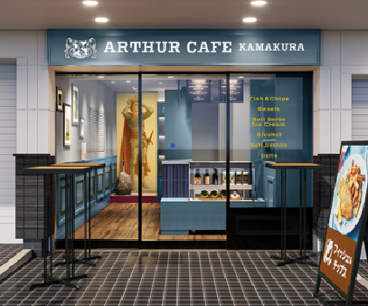 鎌倉・小町通りで英国に触れる！ SNS映えするテイクアウト専門店「ARTHUR CAFE KAMAKURA」がオープン