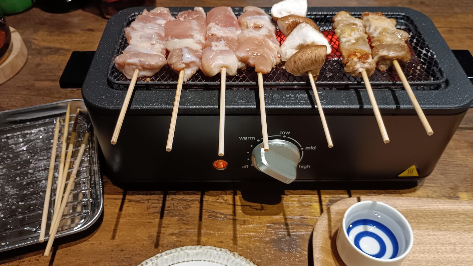 一回で使わなくなる家電シリーズ 焼き鳥器