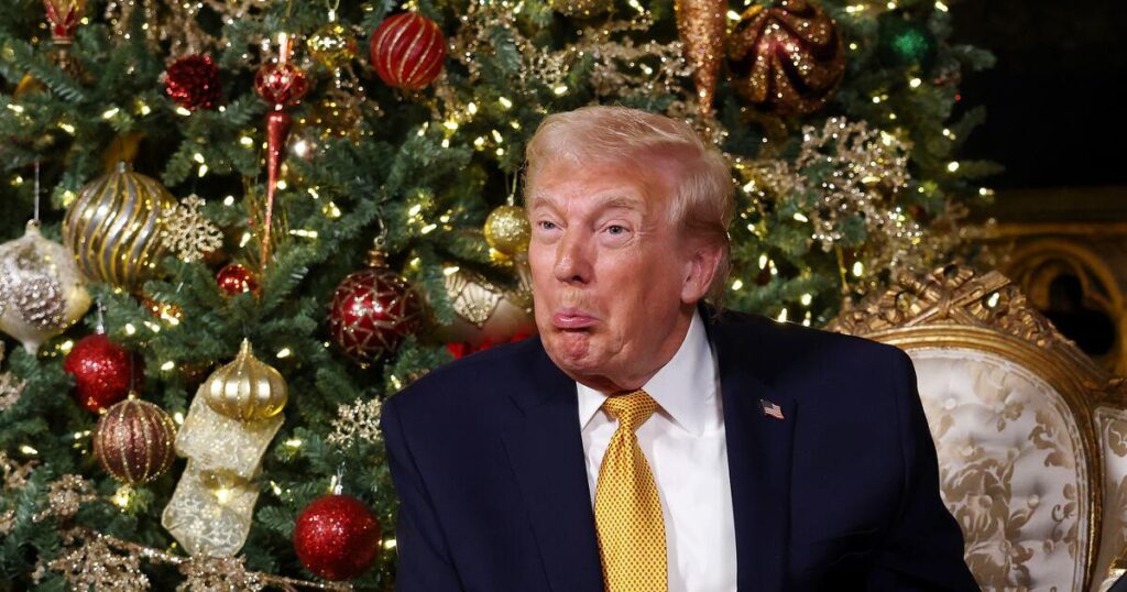 トランプ大統領、クリスマス当日に200回近く投稿