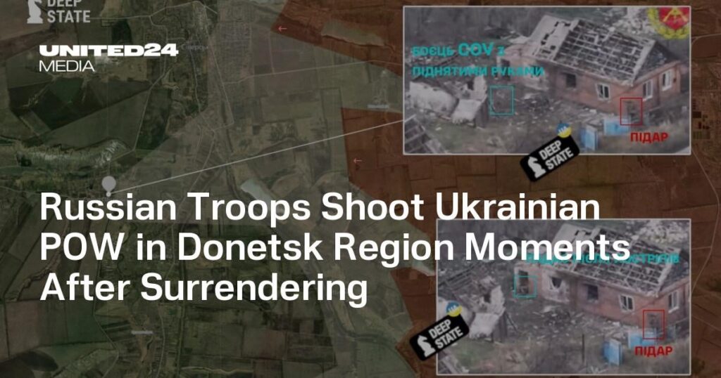 ロシア軍、ドネツク地方で降伏直後のウクライナ人捕虜を射殺
