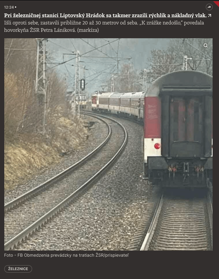 唯一の幸運は、私が住んでいる場所には鉄道を敷くお金がなかったことです💪