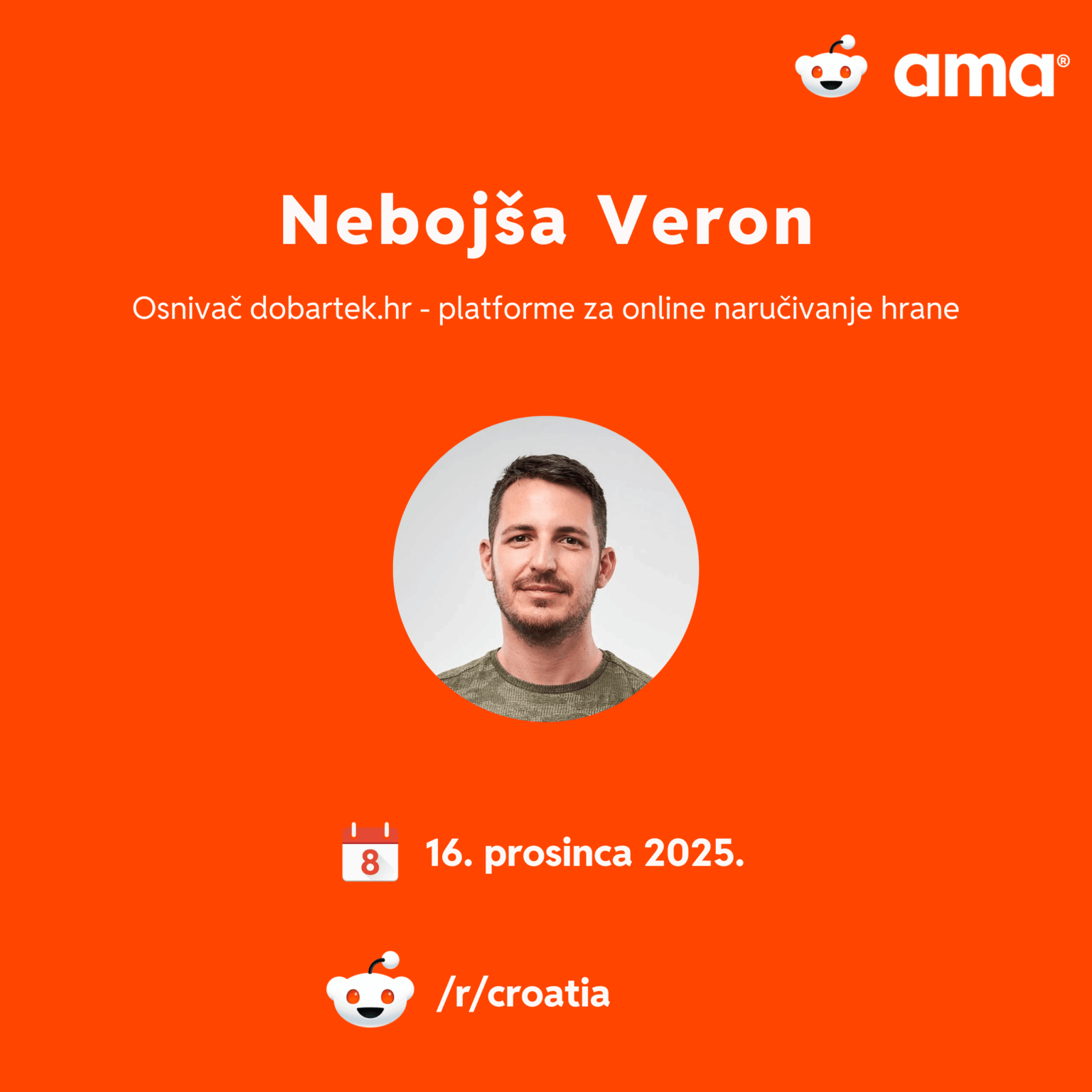 国境のないアイデア: dobartek.hr プラットフォームの創設者 Nebojša Veron 氏