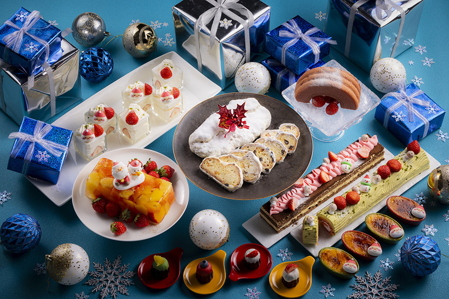 「ダブルツリーbyヒルトン大阪城」（大阪市中央区）で開催中の『クリスマススイーツ＆ランチビュッフェ』7000円〜