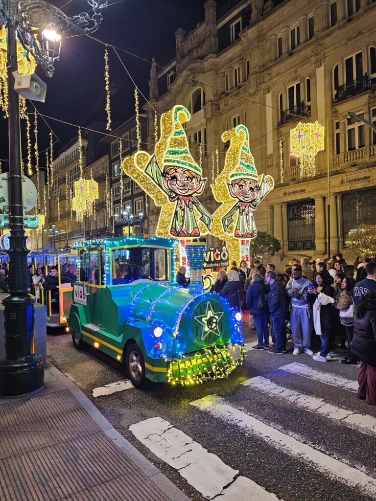 ビーゴのクリスマスイルミネーション