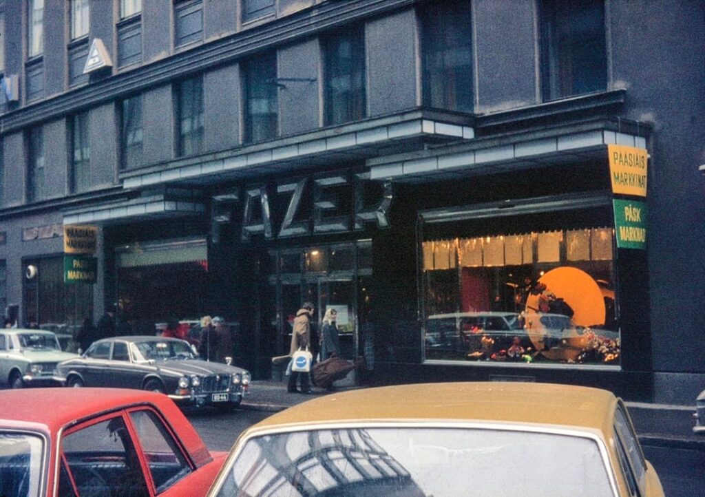 1970年代初頭の写真、フィンランド、ヘルシンキ（ヤルノ・ペルトネン/ヘルシンキ市立博物館）