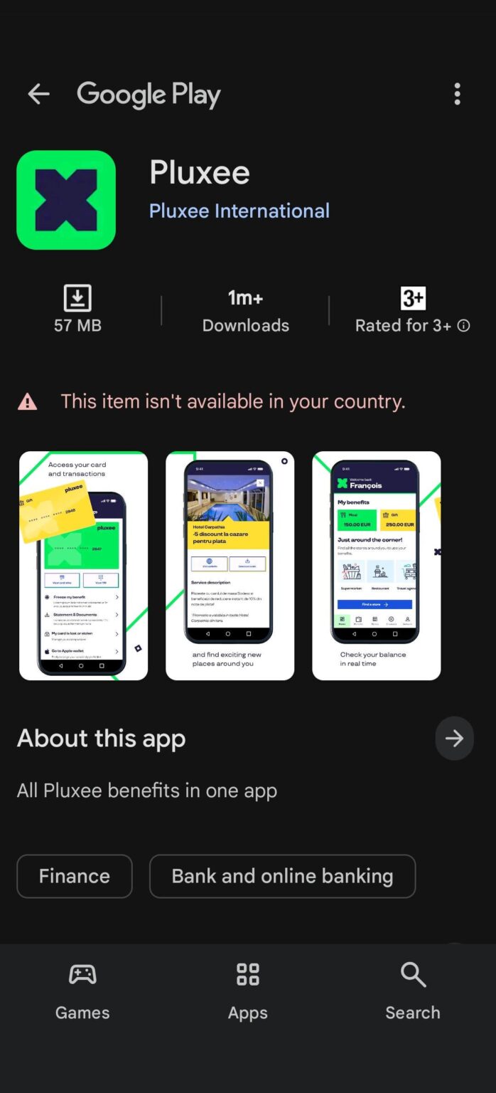 Pluxee アプリの問題