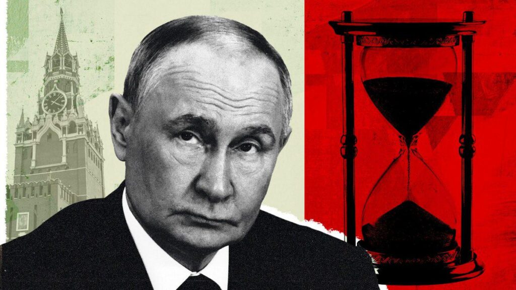 激怒したプーチン大統領は金色の檻に閉じ込められている。死だけが彼を解放するだろう