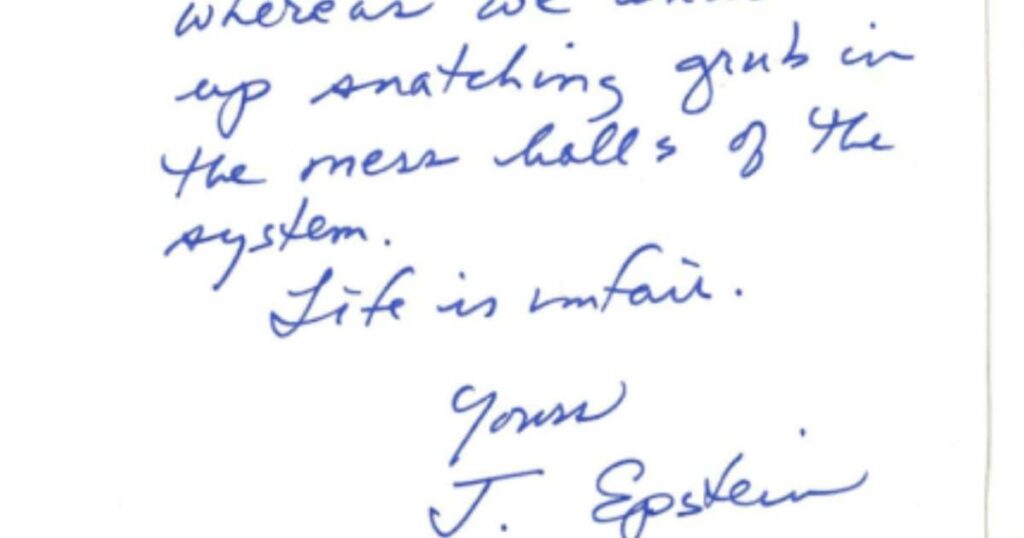 エプスタイン氏、トランプ氏は遺書で少女への愛を共有していたと発言