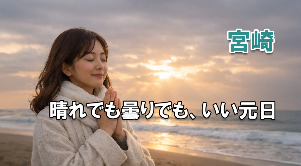 2026年 元日の宮崎｜初日の出から始まる「ちょうどいいお正月」｜ほんみや宮崎 - ほんみや宮崎
