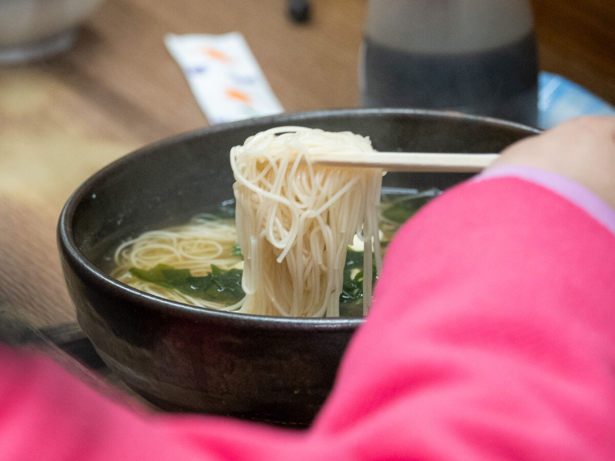 いわしにゅうめん2