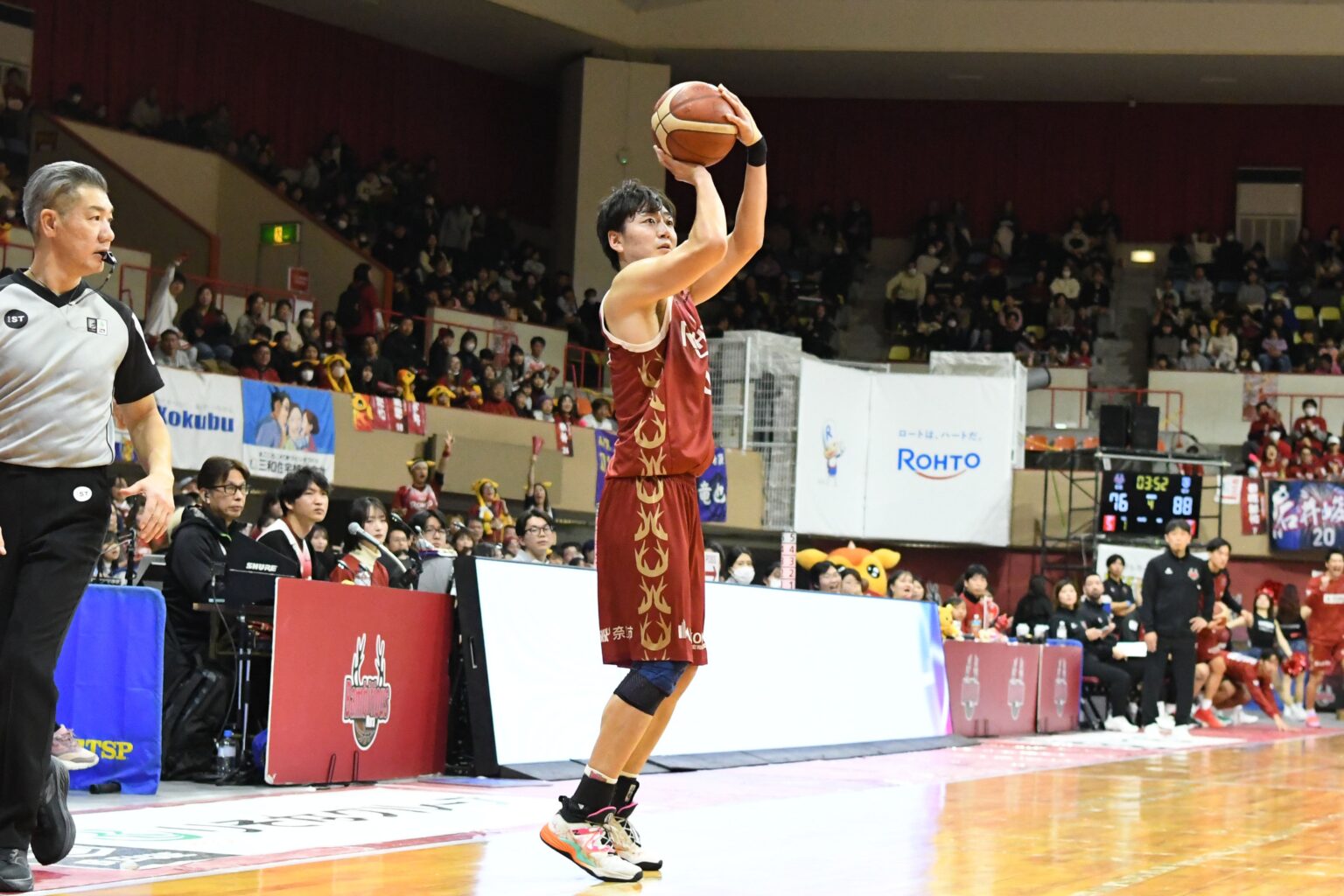 試合結果　バンビシャス奈良 89-95 福井ブローウィンズ | バンビシャス奈良