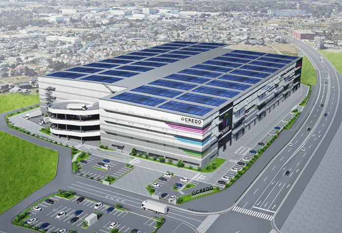 0126cred1 - クレド／千葉県野田市に自社最大規模12.4万m2の物流施設開発へ