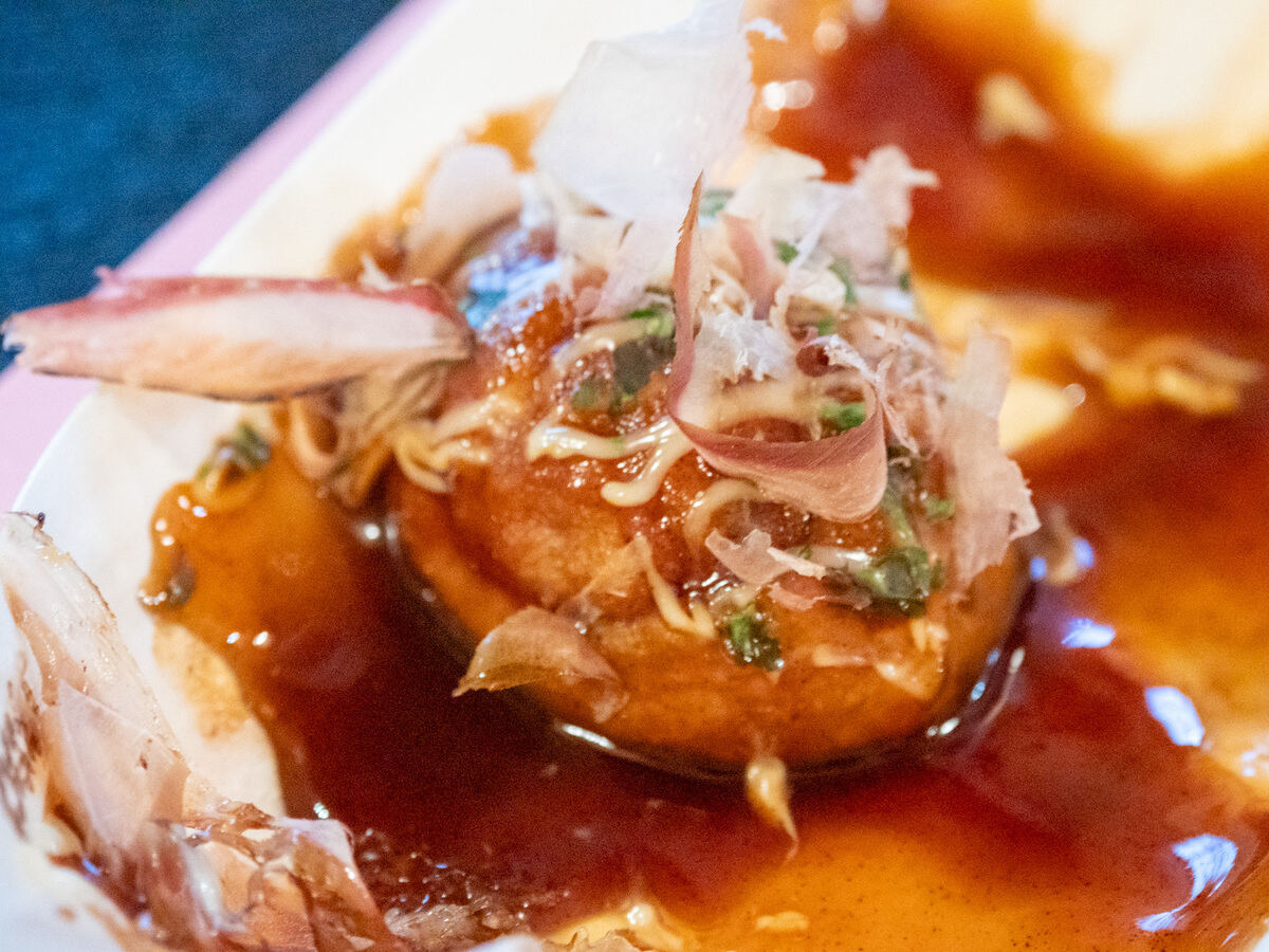 外はカリッと中はふわっとした食感の絶品たこ焼き