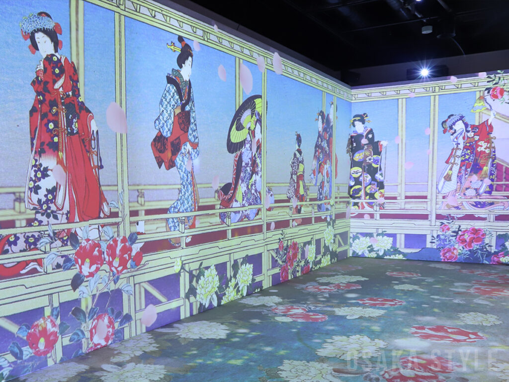 【動画】大阪で「動き出す浮世絵展」　体感型デジタルアートミュージアム – OSAKA STYLE