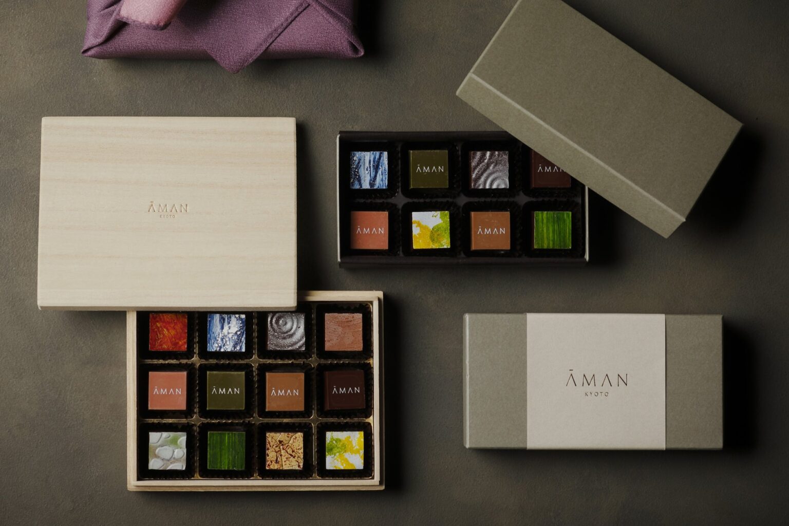 【アマン京都】バレンタイン限定 新作チョコレート「Journey to Kyoto 京を旅するショコラ」