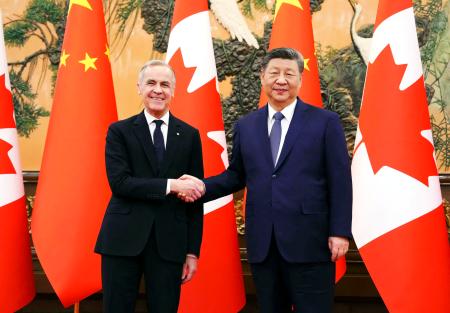 中国とカナダが北京で首脳会談 米政権にらみ協力強化模索 | 全国のニュース | 福井新聞ONLINE