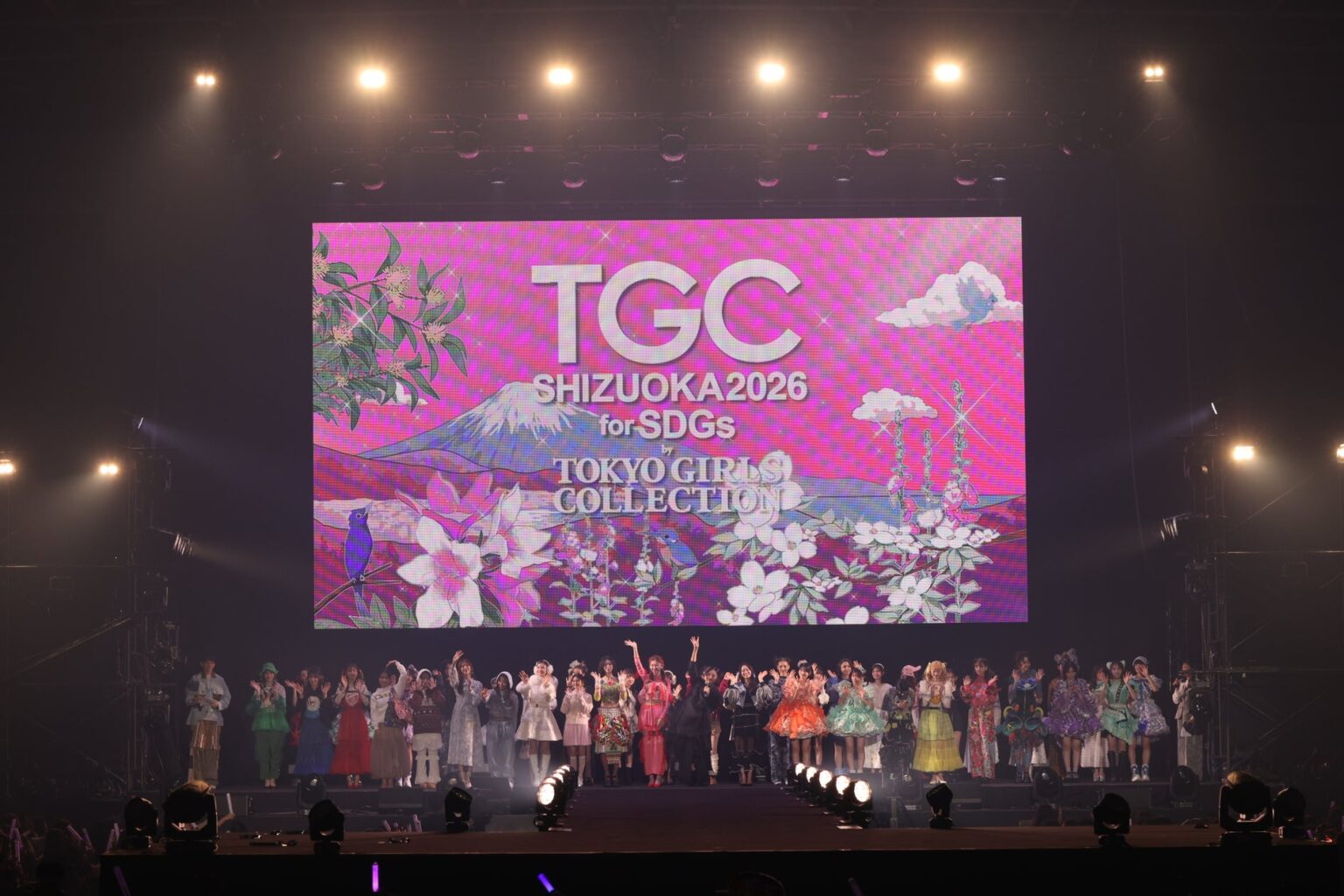 【SDGs推進 TGC しずおか 2026】イベントレポートVol.1- 2026年のTGC初め！幕開けを飾ったトップバッターは、池田エライザ！総体感人数のべ約1,769,500名を記録！