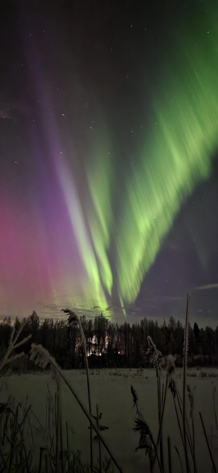私が今フィンランドで見た最強のオーロラ