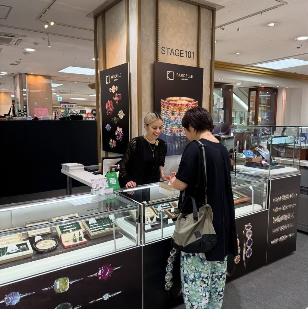 2026年初【PARCELLE JEWELRY】宮崎山形屋（宮崎県）で POP UP SHOP を開催