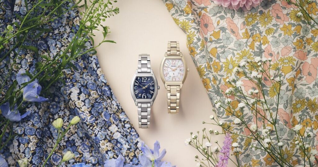 セイコー ルキア、英国リバティプリントを採用した数量限定モデル | マイナビニュース