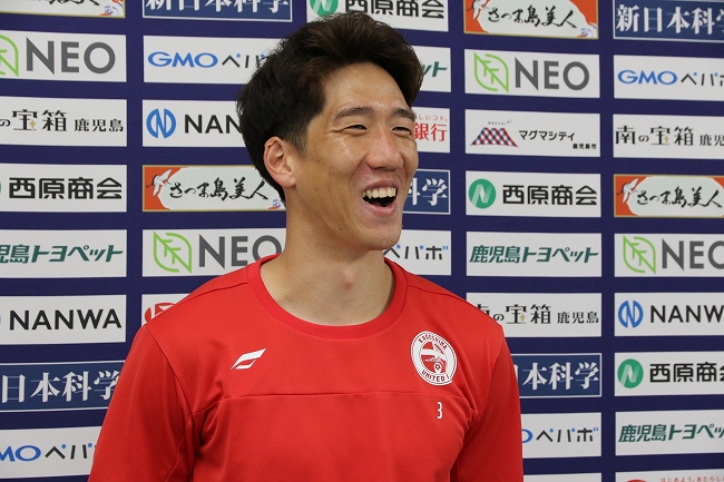 【《鹿児島ユナイテッドFC》トレーニング後会見コメント 杉井 颯選手⚽️「毎日と言ってもいいぐらいあの試合が回想される。“勝たないと消化できない”」】 : KAGOSHIMA SOCCER MAGAZINE“カゴサカ☆” 【《鹿児島ユナイテッドFC》トレーニング後会見コメント 杉井 颯選手⚽️「毎日と言ってもいいぐらいあの試合が回想される。“勝たないと消化できない”」】 : KAGOSHIMA SOCCER MAGAZINE“カゴサカ☆”