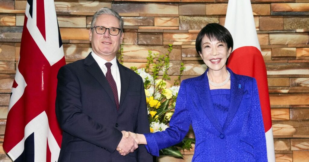 重要鉱物供給で連携　日英首相会談　対中国念頭に