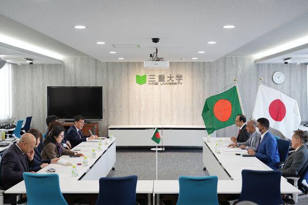 バングラデシュ大使館表敬訪問